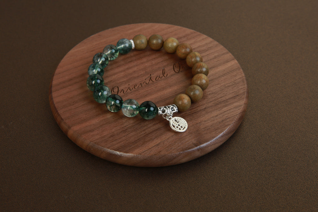 Green Emperor's Sacred Grove Beads | Oriental Qi
