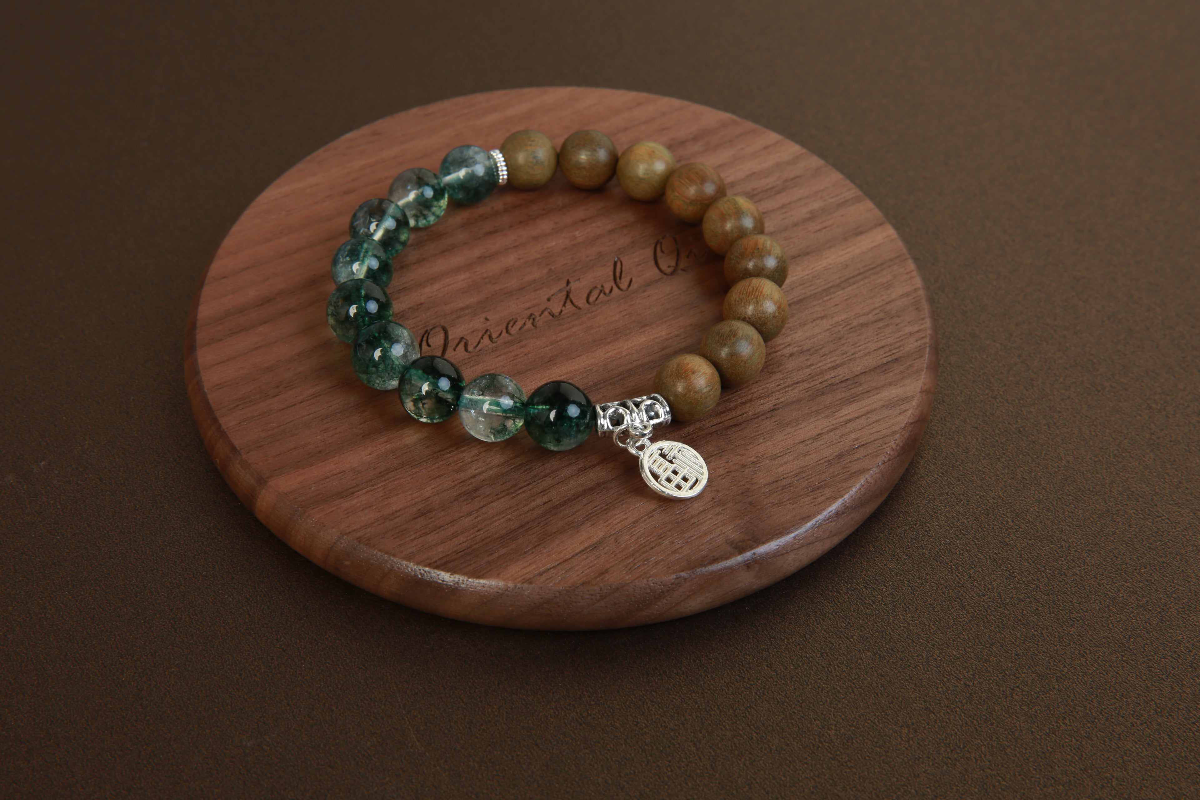Green Emperor's Sacred Grove Beads | Oriental Qi
