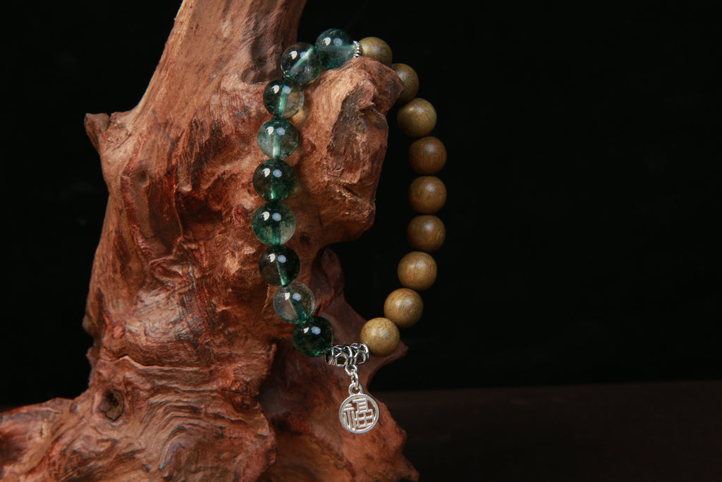 Green Emperor's Sacred Grove Beads | Oriental Qi
