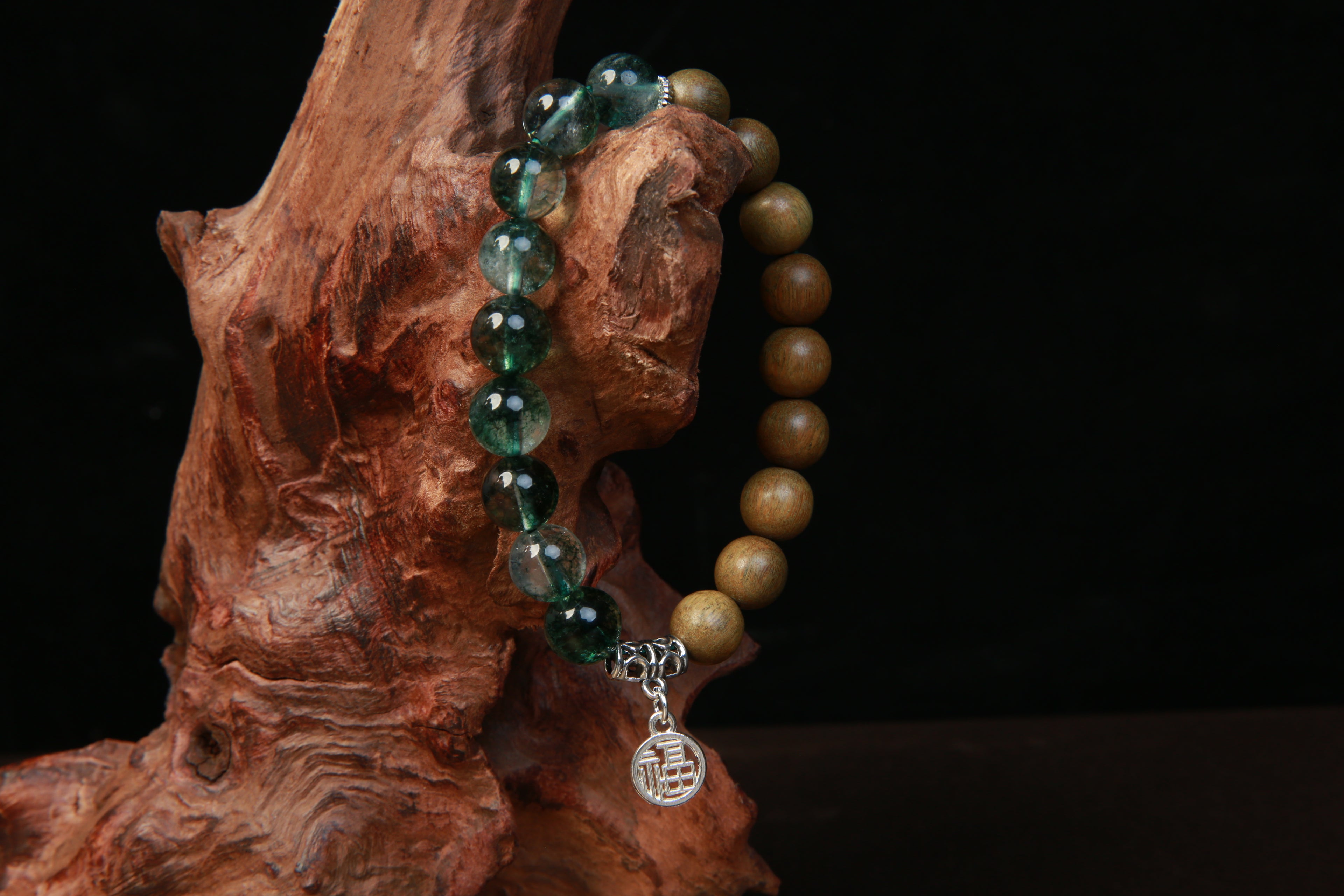 Green Emperor's Sacred Grove Beads | Oriental Qi