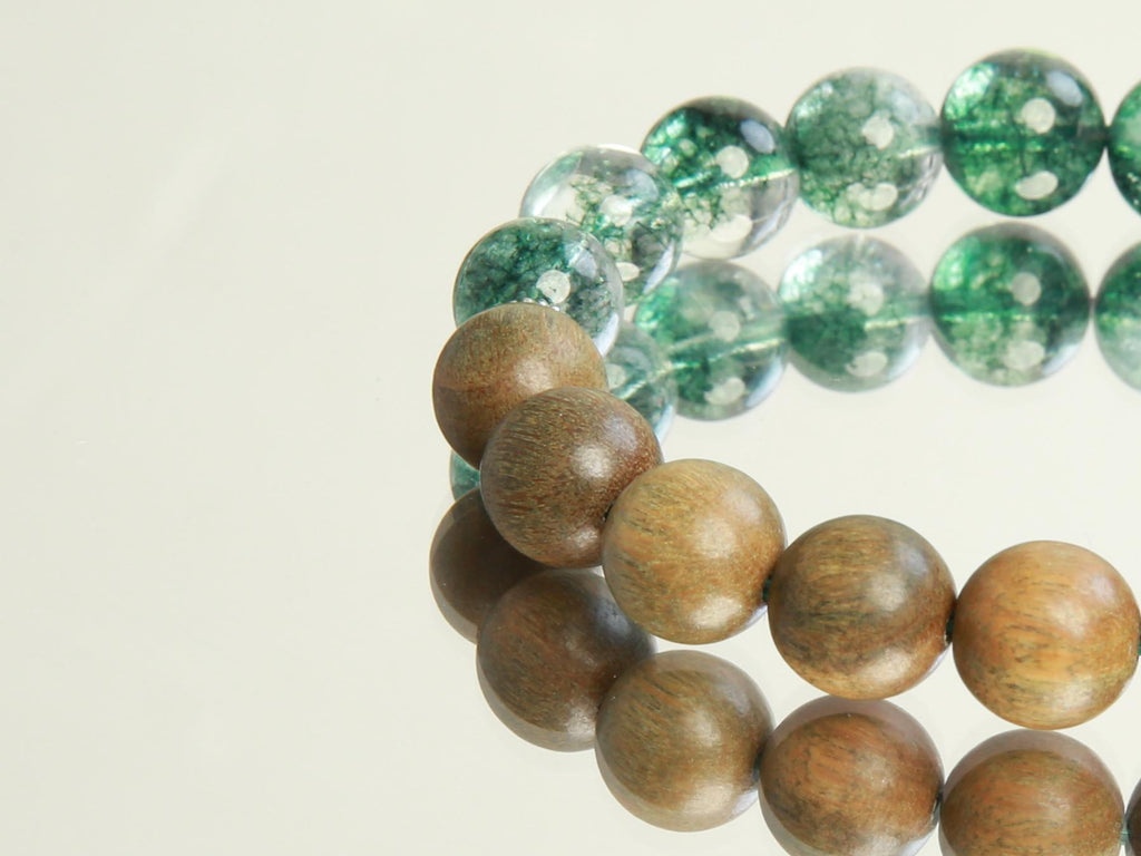 Green Emperor's Sacred Grove Beads | Oriental Qi