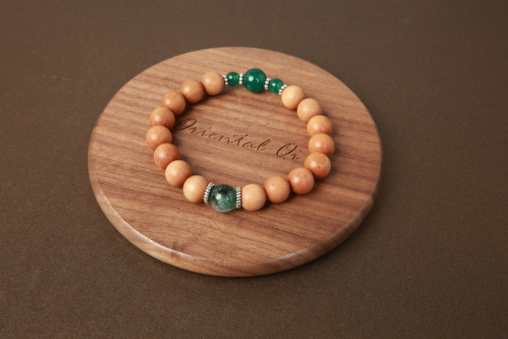 Green Emperor's Longevity Chain | Oriental Qi