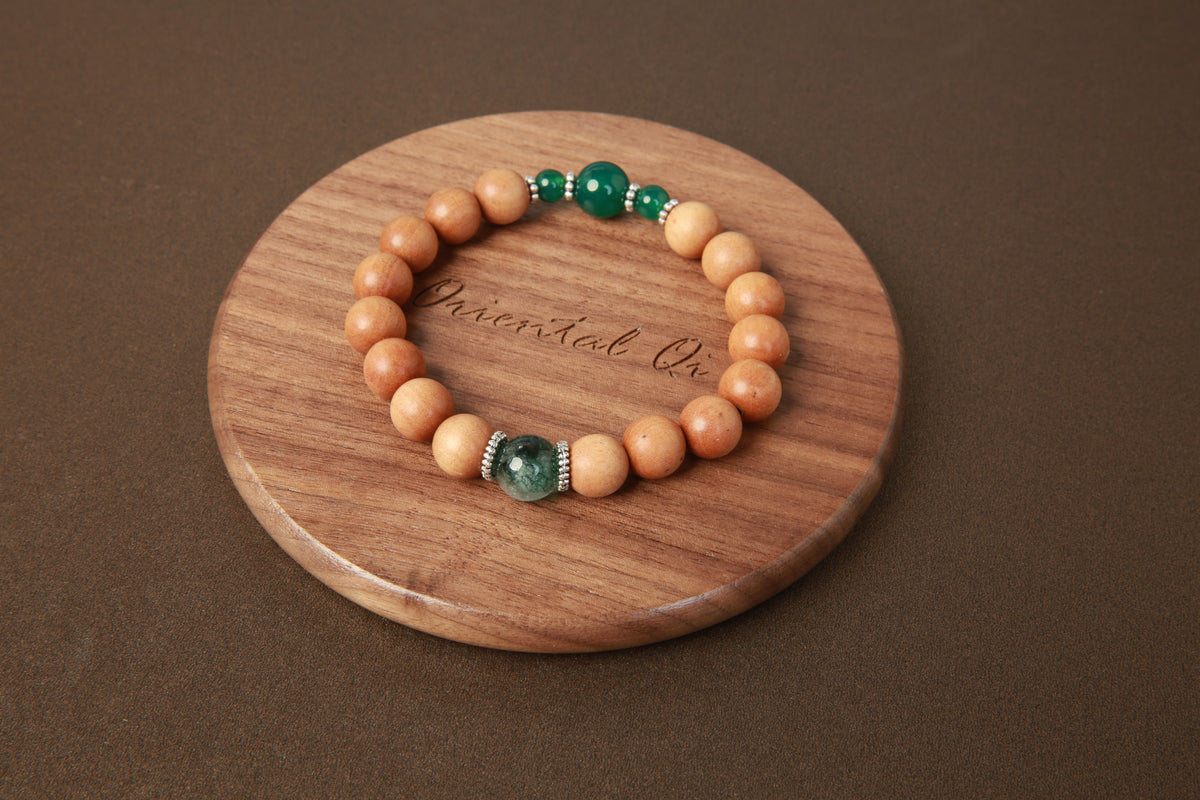 Green Emperor's Longevity Chain | Oriental Qi