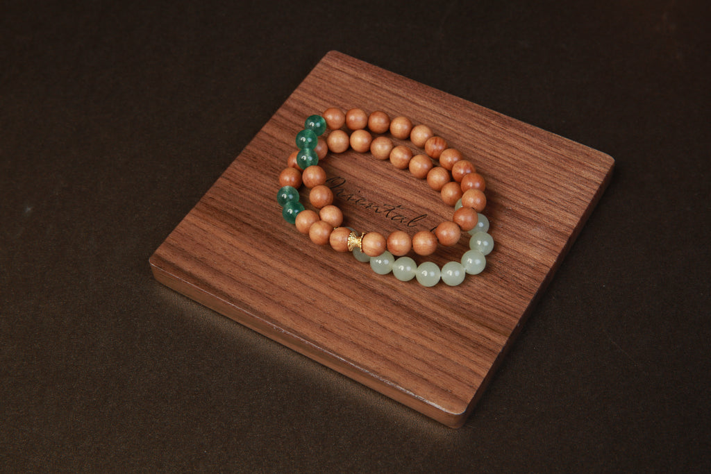 Verdant Longevity Beads| Oriental Qi