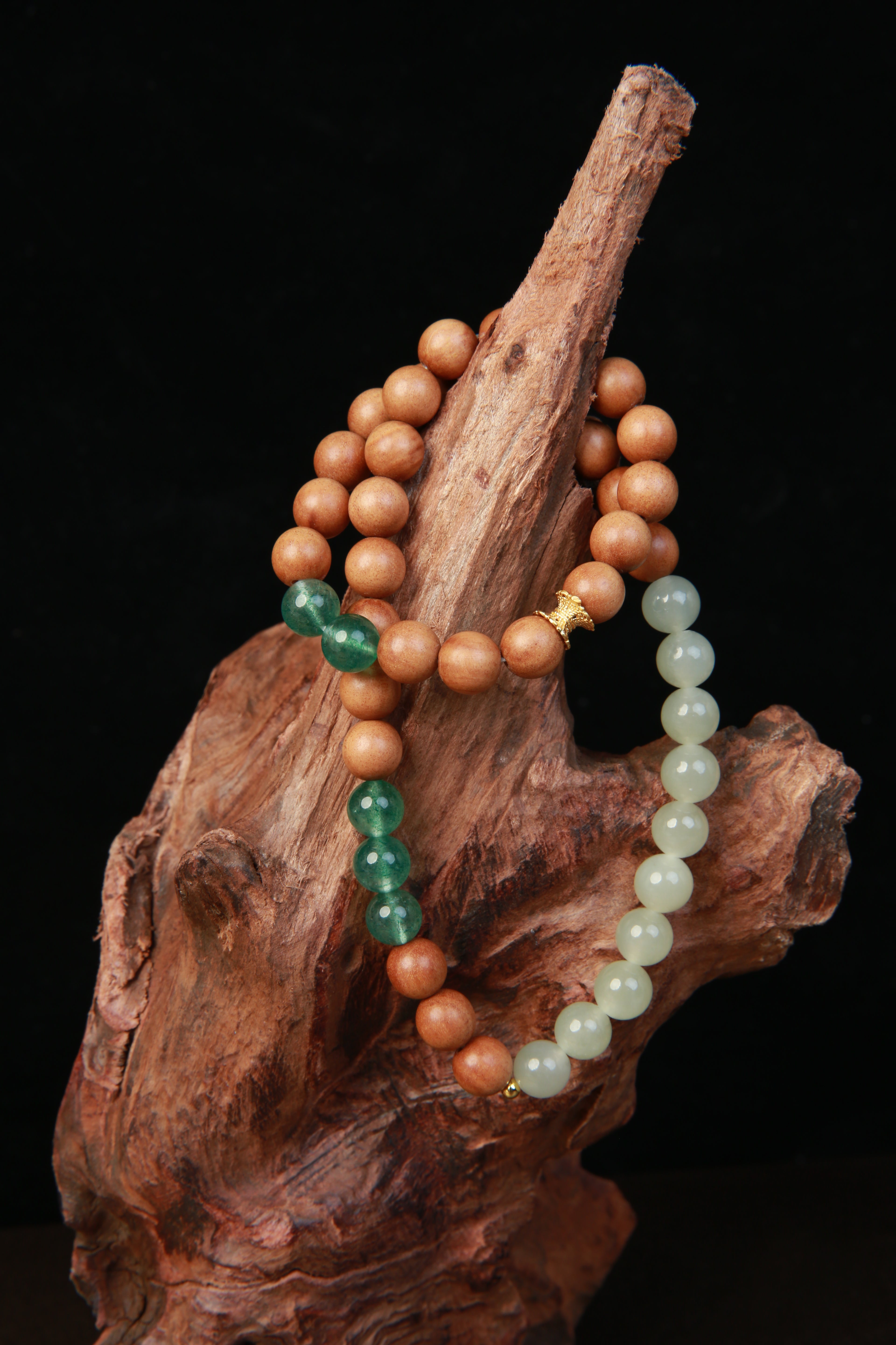 Verdant Longevity Beads| Oriental Qi