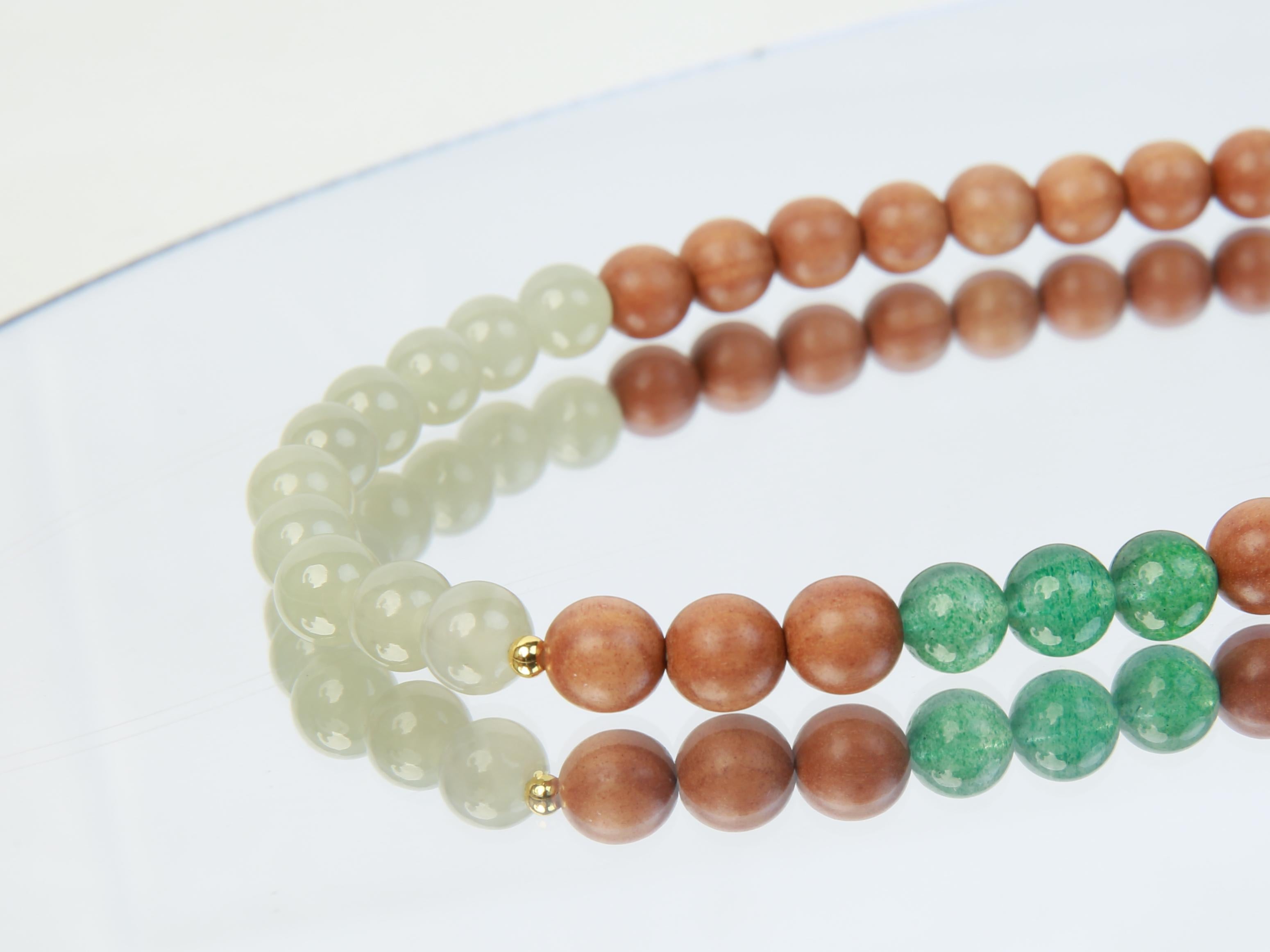 Verdant Longevity Beads| Oriental Qi