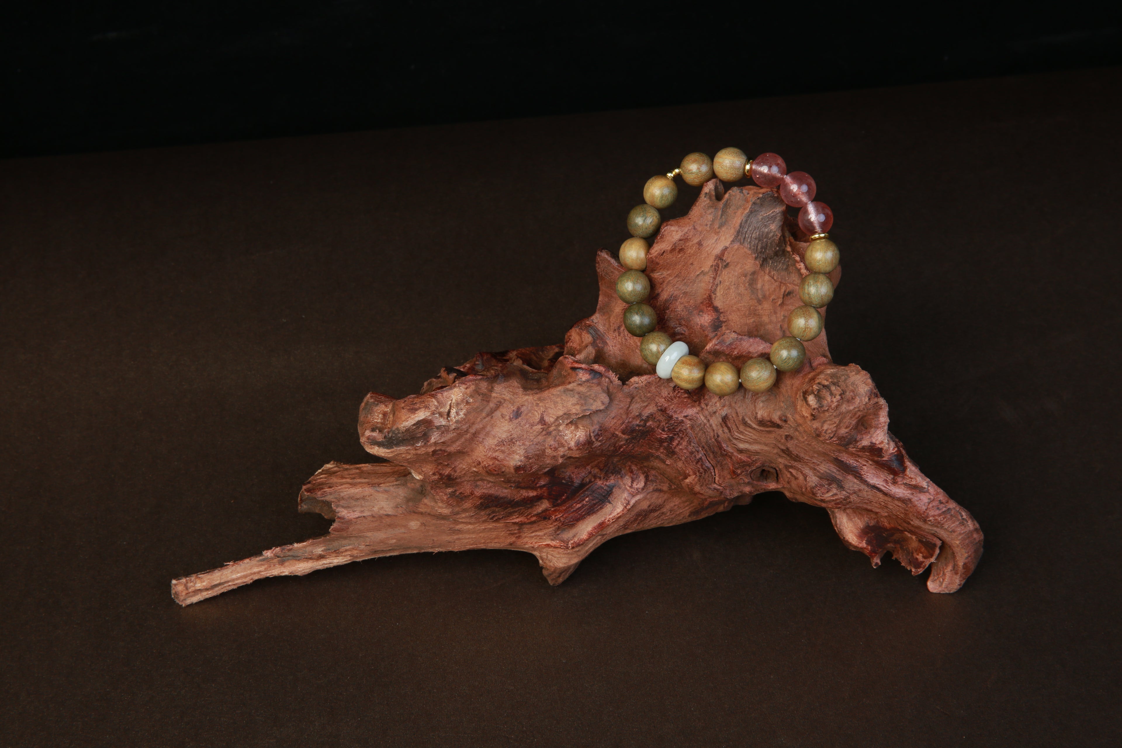 Qingcheng Tri-Flame Verdant Beads | Oriental Qi