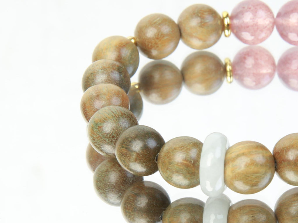 Qingcheng Tri-Flame Verdant Beads | Oriental Qi