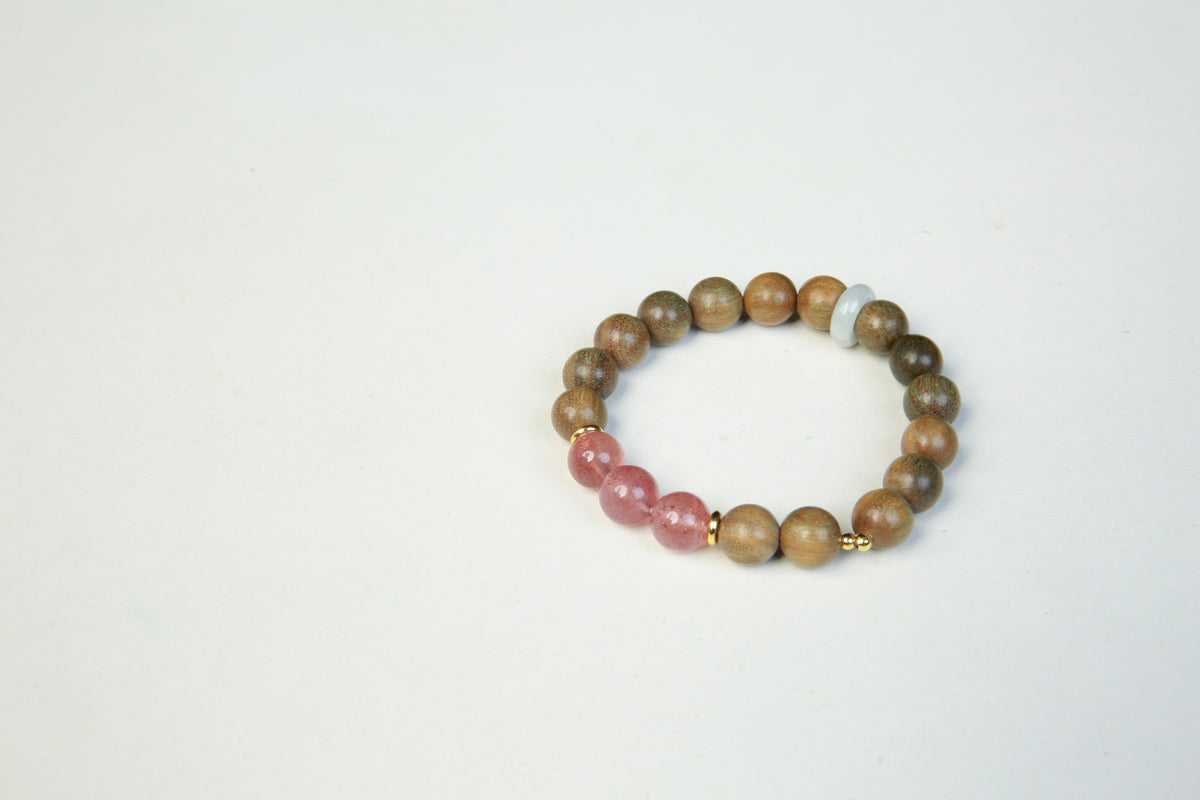 Qingcheng Tri-Flame Verdant Beads | Oriental Qi